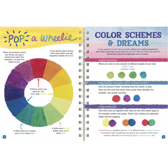 Pastel Studio Colors, 24 Pieces - Klutz