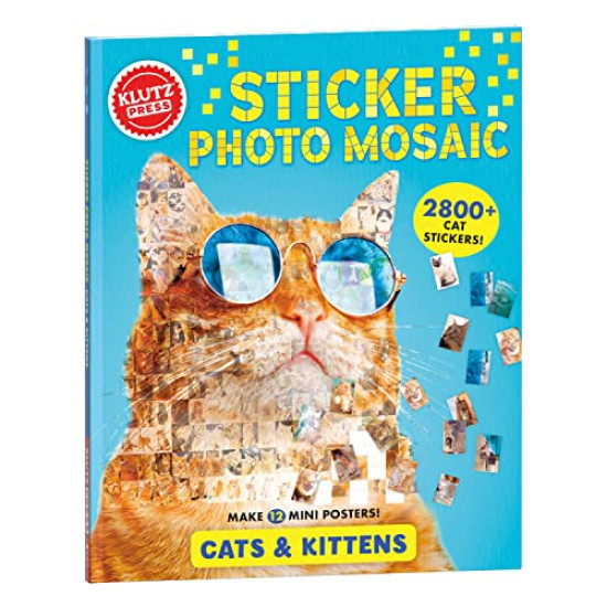 Mosaic Picture Poster Kittens - Klutz
