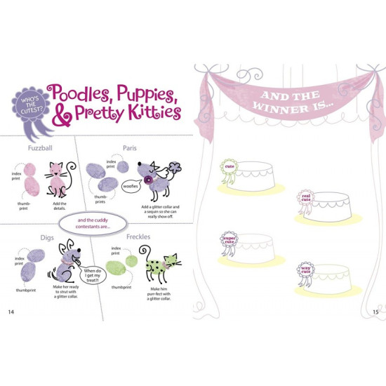 إنشاء فن بصمة إبهام حلو ولامع