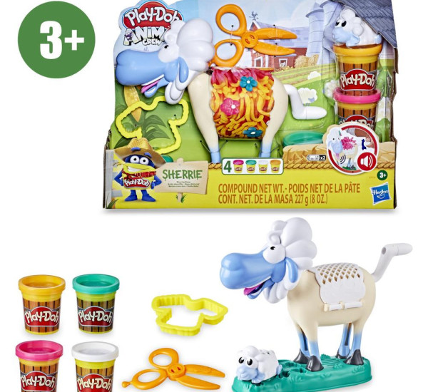 Animal Crew Farm Sheep Sherrie - Play Doh