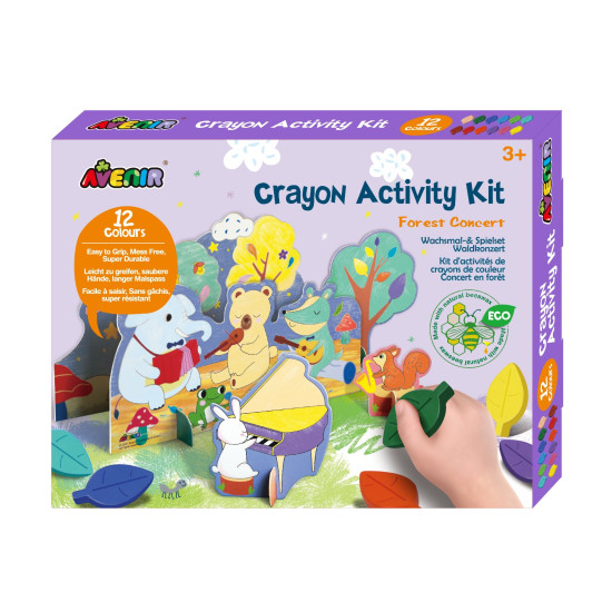 Crayon Activity Kit-Forest Concert - AVENIR
