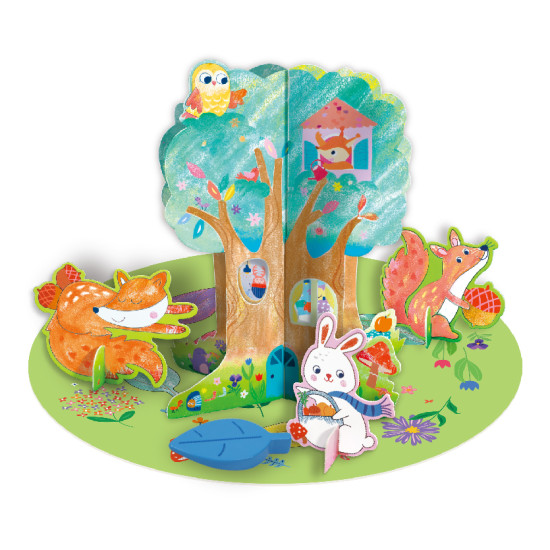Crayon Activity Kit-Treehouse Fun - AVENIR