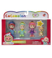 Cocomelon 4 Figure Pack Winter Theme