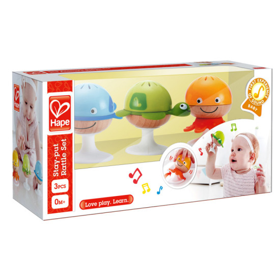 Stay Put Rattle Set - Hape