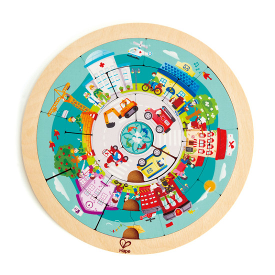 Jobs Roundabout Puzzle - Hape
