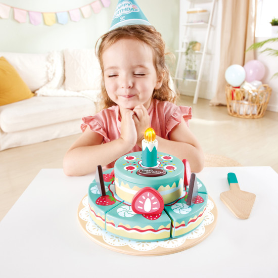 Interactive Happy Birthday Cake - Hape