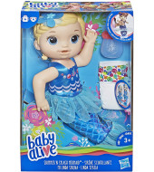 shimmer And Splash Mermaid With Blonde Hair - Baby Alive