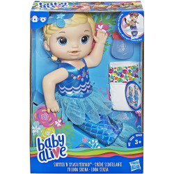shimmer And Splash Mermaid With Blonde Hair - Baby Alive