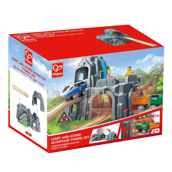 Light and Sound Mountain Tunnel Set - Hape