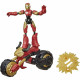 Marvel Avengers Bend & Flex Iron Man With Motorcycle