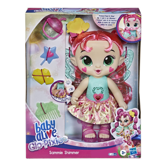 Baby Alive Glopixies Sammie Shimmer Doll