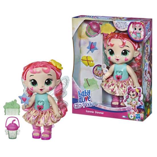 Baby Alive Glopixies Sammie Shimmer Doll