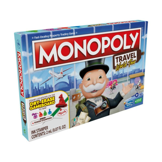 Monopoly Travel World Tour - Board Game