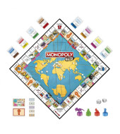 Monopoly Travel World Tour - Board Game