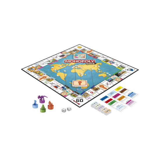 Monopoly Travel World Tour - Board Game