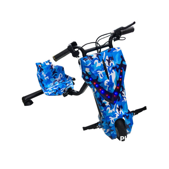 Drifting Electric Power Scooter 3 Wheels - Blue