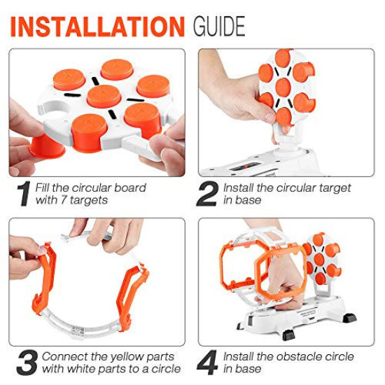 Electric Shooting Gun Target
