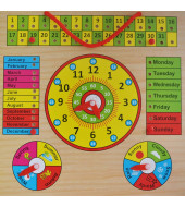 Calendar Clock Toy For Kids
