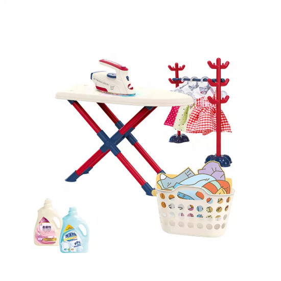 مجموعة اللعب للغسيل والكي