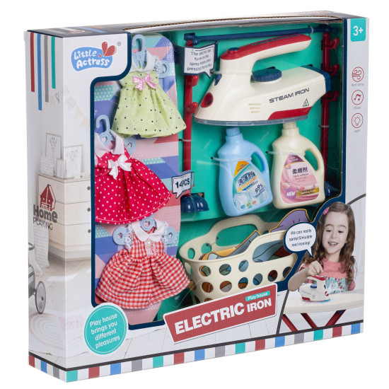 مجموعة اللعب للغسيل والكي