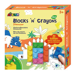 Blocks N Crayons Dinosaur - AVENIR