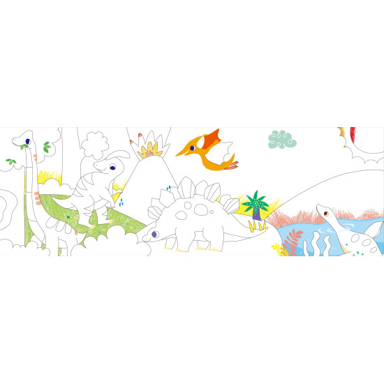 Blocks N Crayons Dinosaur - AVENIR