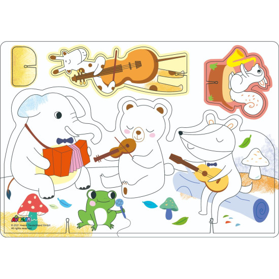 Crayon Activity Kit-Forest Concert - AVENIR