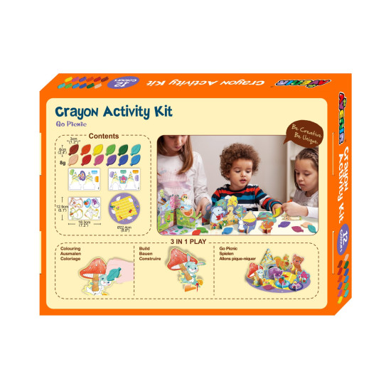 Crayon Activity Kit-Go Picnic - AVENIR