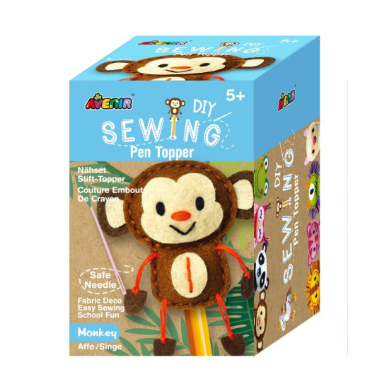 Sewing Pen Topper Monkey - AVENIR
