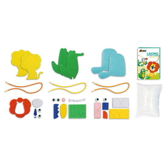 عدة الخياطة تعليقة أصدقاء الحيوانات - AVENIR