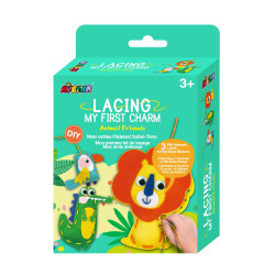 Lacing My First Charm-Animal Friends - AVENIR