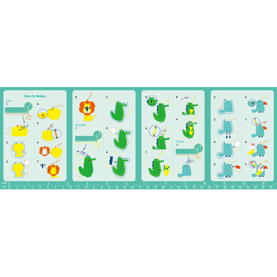 عدة الخياطة تعليقة أصدقاء الحيوانات - AVENIR