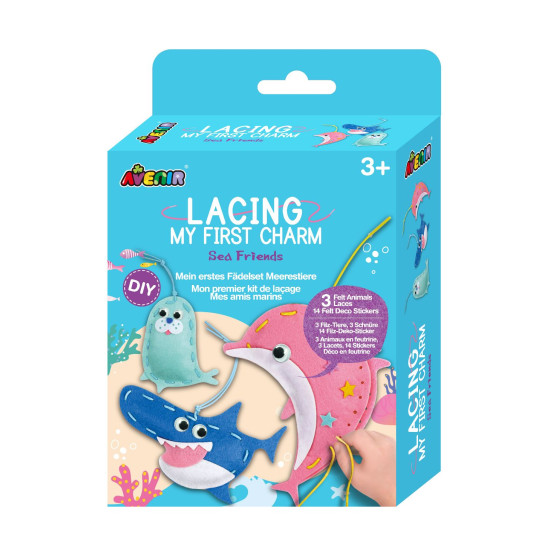 Lacing My First Charm-Sea Friends - AVENIR