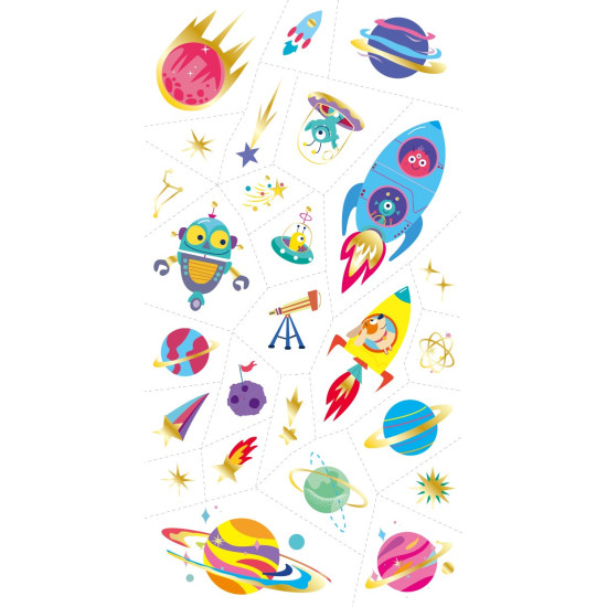 ستيكرات تاتو الفضاء - AVENIR