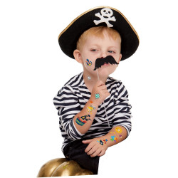 Pirate Tattoo Stickers - AVENIR