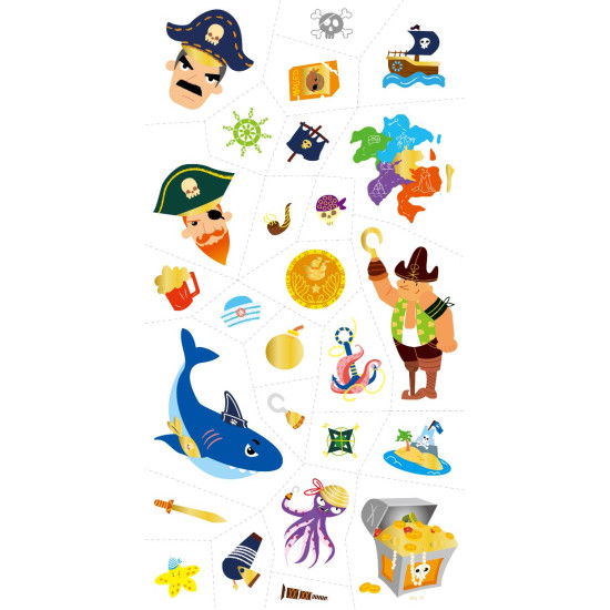 ستيكرات تاتو القرصان - AVENIR