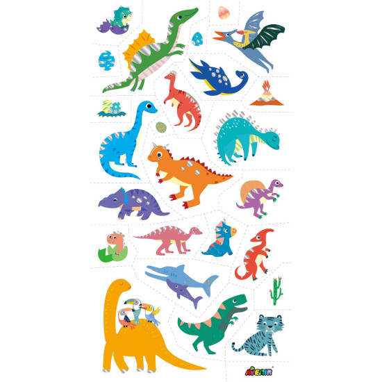 Dino Tattoo Stickers - AVENIR