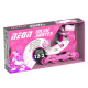 Neon Inline Skates (Size 3-6)- Pink