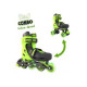 Green Combo Skates 2-In-1 (Size 3-6) - Neon
