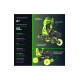 Green Combo Skates 2-In-1 (Size 3-6) - Neon