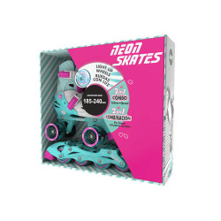 Neon Combo Skates 2-In-1 (Size 3-6)