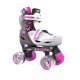 Neon Combo Skates 2-In-1 (Size 3-6)- Pink/Black