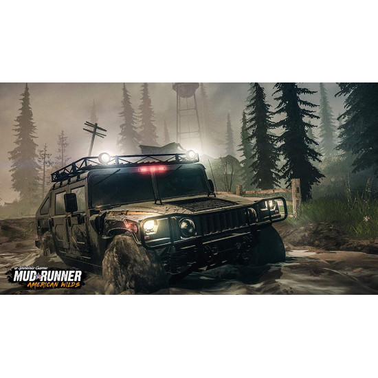 لعبة Mudrunner American Wilds Edition PS4