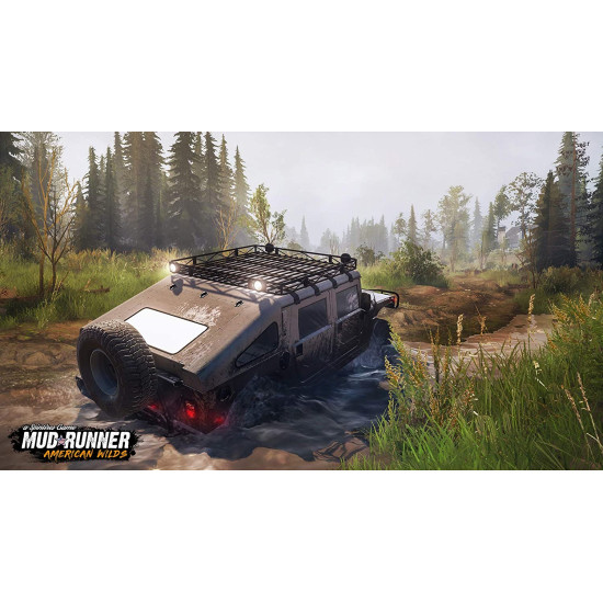 لعبة Mudrunner American Wilds Edition PS4