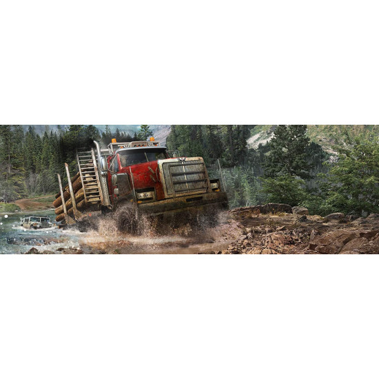لعبة Mudrunner American Wilds Edition PS4