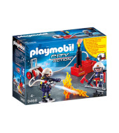 Firefighters With Water Pump 40 Pcs - Playmobil