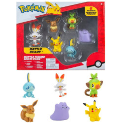 Pokemon Battle Figure Multipack 6 Figures