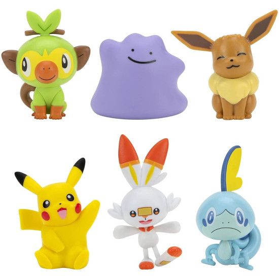 Pokemon Battle Figure Multipack 6 Figures