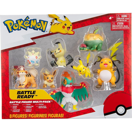 Pokemon Battle Figure Multipack 8 Figures