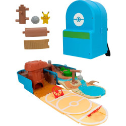 Pokemon Carry Case Battle Desert Playset